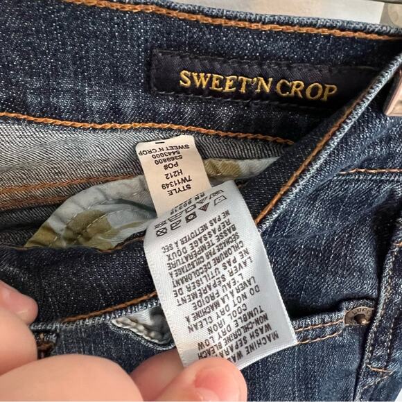 Lucky Brand Sweet N Crop Jeans Size 6 / 28 - Picture 6 of 7